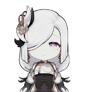 💨 Shenhe @Stickerskvss, Telegram sticker 24 of 50