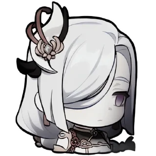 💨 Shenhe @Stickerskvss, Telegram sticker 4 of 50