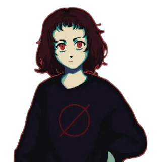 😠 Milk-tyan by @fullcic, Telegram sticker 15 of 21