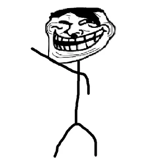 🙋‍♂️ Trollface/Trollge, стікер Telegram 24 з 120