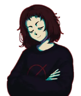😖 Milk-tyan by @fullcic, Telegram sticker 1 of 21