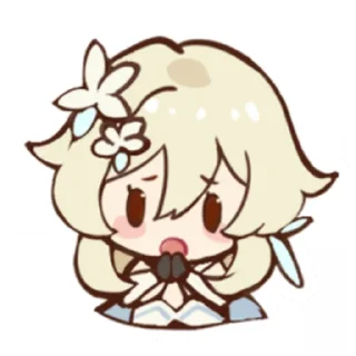 🌙 genshin impact stickers, Telegram sticker 14 of 120