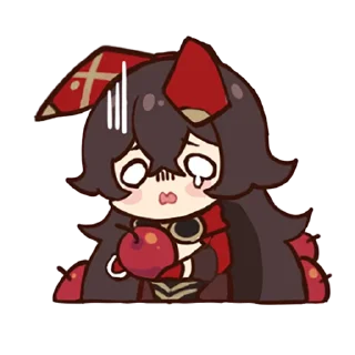 😟 Genshin Impact Stickers, стікер Telegram 7 з 120
