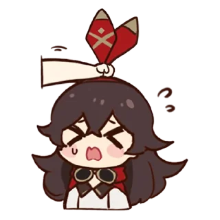 😣 Genshin Impact Stickers, стікер Telegram 10 з 120