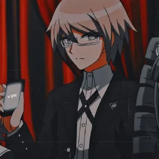 🌟 byakuya togami, Telegram sticker 13 of 16