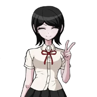 😆 Mukuro by @clicker_yo, Telegram sticker 8 of 90