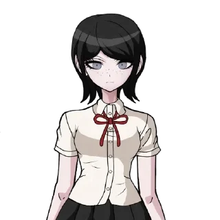 😐 Mukuro by @clicker_yo, Telegram sticker 14 of 90