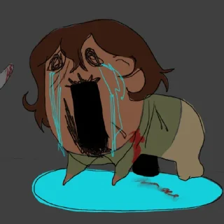😭 mackerel, Telegram sticker 6 of 31