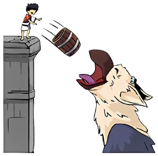 😋 The Last Guardian, Telegram sticker 9 of 27