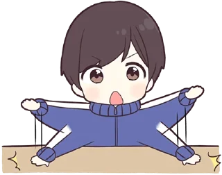 😋 Jersey Kun Pt.2 @jp_stickers, Telegram sticker 18 of 41