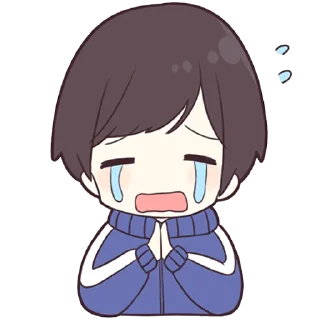😭 Jersey Kun Pt.2 @jp_stickers, Telegram sticker 11 of 41