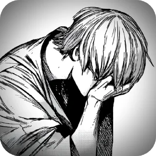 💇 Tokyo Ghoul, sticker Telegram 18 sur 37