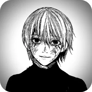 👍 Tokyo Ghoul, sticker Telegram 19 sur 37