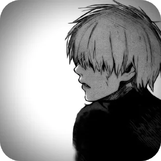👍 Tokyo Ghoul, sticker Telegram 11 sur 37
