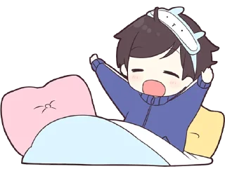🥱 Jersey Kun Pt.2 @jp_stickers, Telegram sticker 5 of 41