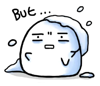 ⛄ @TVstickers Just a snowball, Telegram sticker 9 of 40