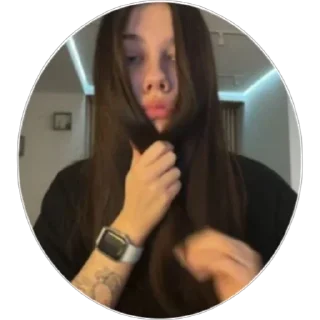 👵 у насти глисты, стікер Telegram 13 з 20