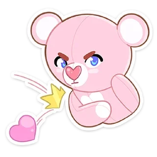 😡 Мишка Теодор :: @TgSticker, sticker Telegram 20 sur 48