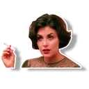 😏 Twin Peaks, Telegram sticker 13 of 23
