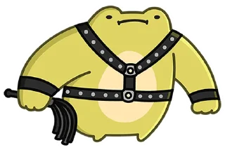 😡 Лягушачий микс без текста @TgSticker, sticker Telegram 5 sur 49