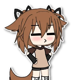😗 Yuki, sticker Telegram 16 sur 40