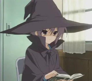 🧙‍♀️ Yuki Nagato, стікер Telegram 15 з 20