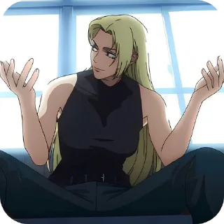 ✋ Yuki Tsukumo, Telegram sticker 17 of 25