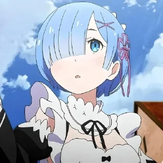 Ре зеро @anime_sticks