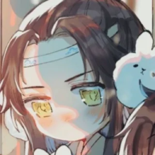 🤨 @miwa_Stickers - Lan Wangji, Telegram sticker 24 of 30