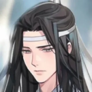 😒 @miwa_Stickers - Lan Wangji, Telegram sticker 5 of 30