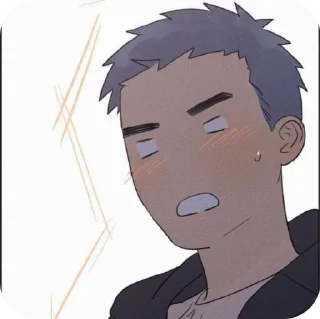 🩶 Li huan by @God_hedgehogs, sticker Telegram 24 sur 24