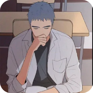 🩶 Li huan by @God_hedgehogs, sticker Telegram 22 sur 24