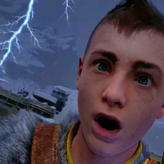 🌟 Atreus от Элли, Telegram sticker 14 of 118