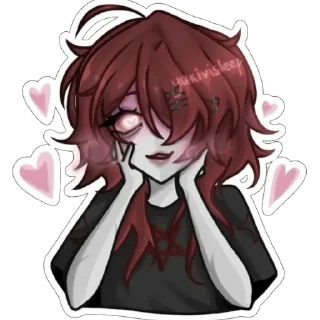 🩸 Регрет / тгк: @yukivisleep ♡, Telegram sticker 15 of 35