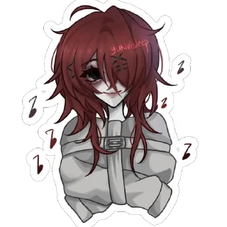 💒 Регрет / тгк: @yukivisleep ♡, Telegram sticker 18 of 35