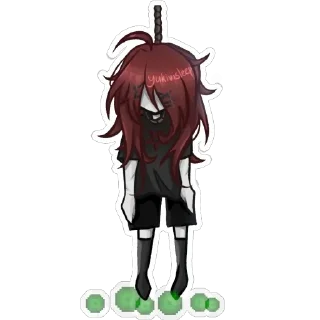 🫥 Регрет / тгк: @yukivisleep ♡, Telegram sticker 21 of 35