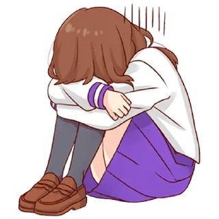 😨 Подружка @nyasticks, Telegram sticker 13 of 24