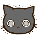 😳 @kotletovvemoji | Black Cat, стікер Telegram 24 з 40