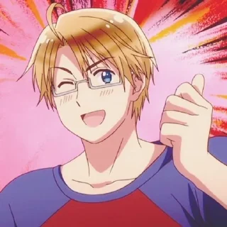 🇺🇸 [ Hetalia | America ] @aphstickers, стикер Telegram 8 из 100