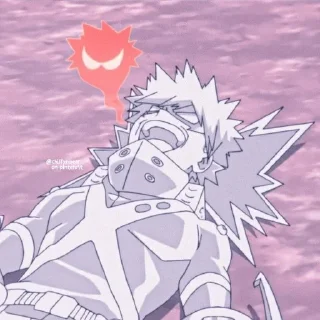 🌟 Bakugo || @narezkiartmga, стікер Telegram 12 з 50