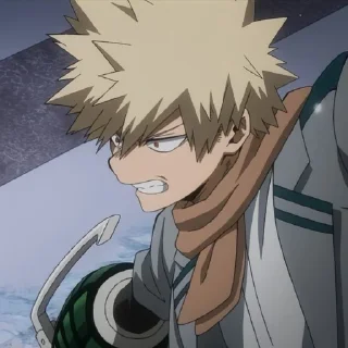 🌟 Bakugo || @narezkiartmga, стікер Telegram 20 з 50