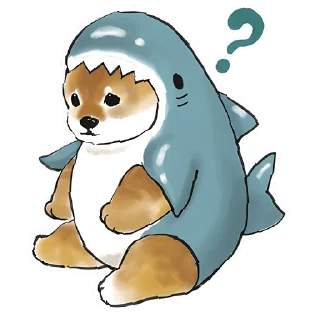 🤔 Шиба и Нян @Nyasticks, Telegram sticker 13 of 41