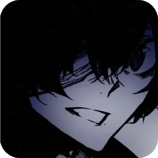 🖤 ⋆.˚.· 𝘿𝙖𝙯𝙖𝙞 𝙊𝙨𝙖𝙢𝙪 𝘽𝙚𝙖𝙨𝙩 — ★, Telegram sticker 24 of 27