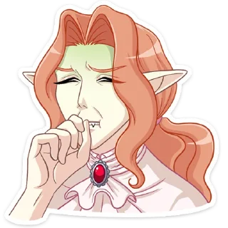 😨 Вампир Ян @nyasticks, Telegram sticker 18 of 49