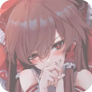 👍 reimu :: @hatateban, стікер Telegram 5 з 31