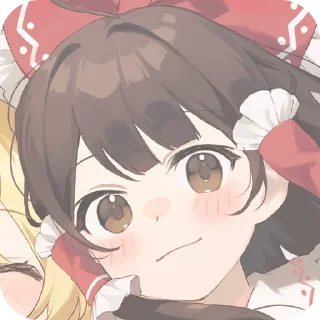 👍 reimu :: @hatateban, стікер Telegram 24 з 31