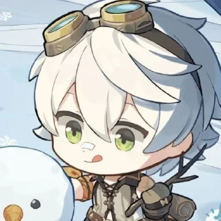 💫 `Беннет @genshinbyevico, Telegram sticker 13 of 23