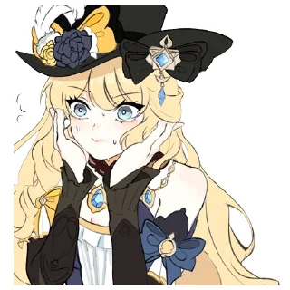 😖 Navia @stickersMH, стикер Telegram 14 из 33