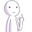 🖕 @TVstickers Crazy, Telegram sticker 11 of 74