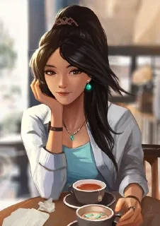 🍵 Покет сага ня, sticker Telegram 15 sur 57